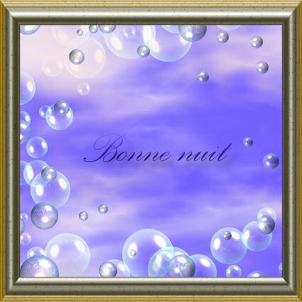 Bonne nuit mes ami(e)